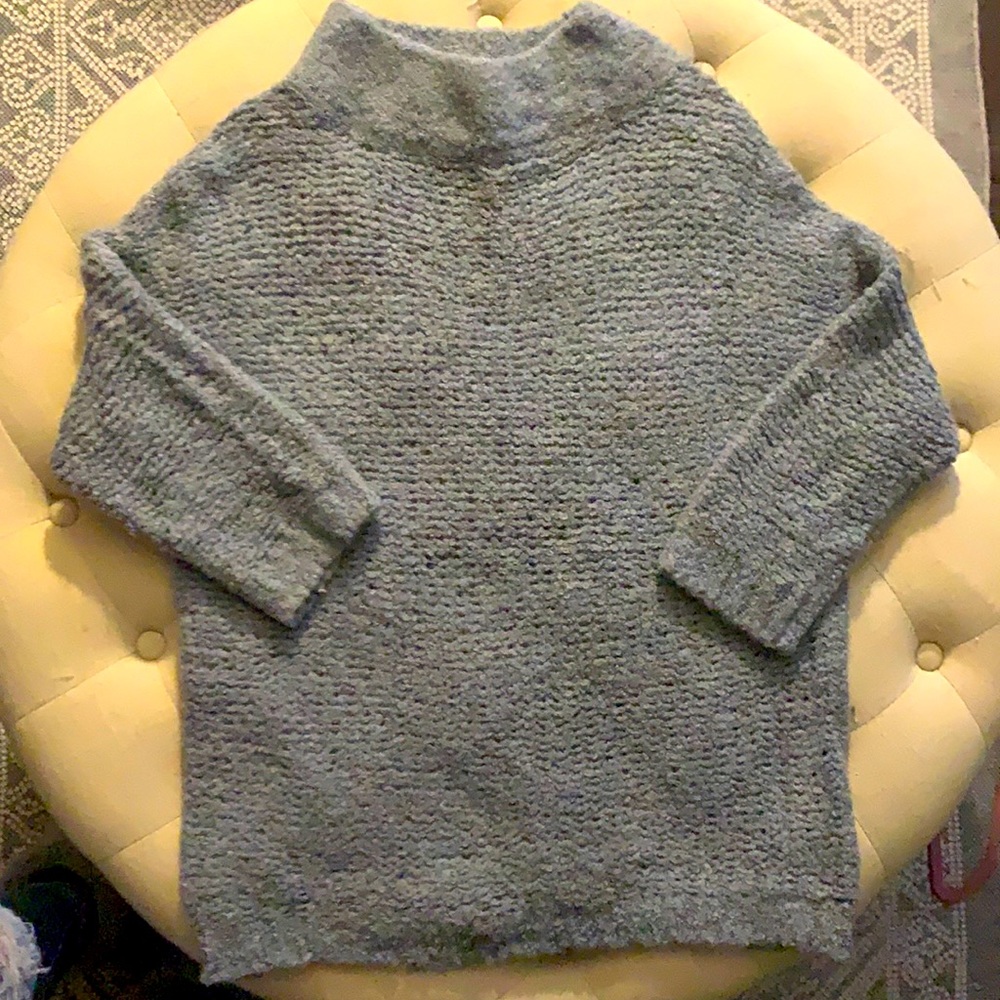Woven Heart comfy sweater